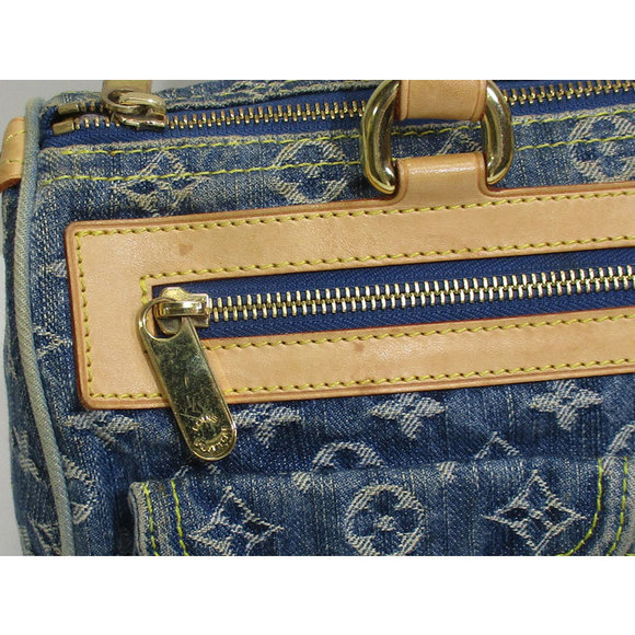 Louis Vuitton Neo Speedy Denim Monogram Mini Shoulder Bag - Picture 6 of 7